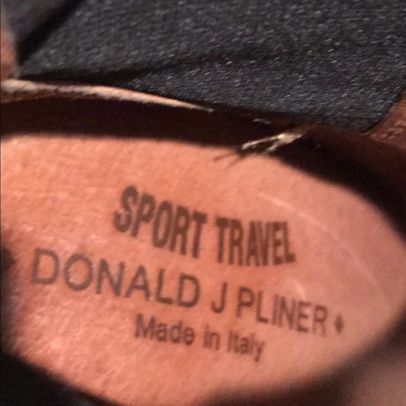 Donald J Pliner Leather 3 inch heels size 9 - Picture 6 of 10